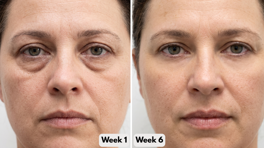 Under-Eye Red Light Therapy